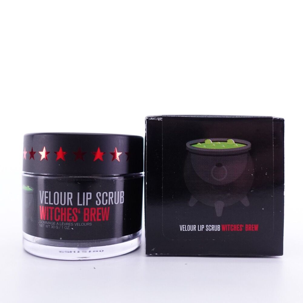 Jeffree Star Cosmetics Velour Lip Scrub Witches Brew Halloween BRAND NEW IN BOX